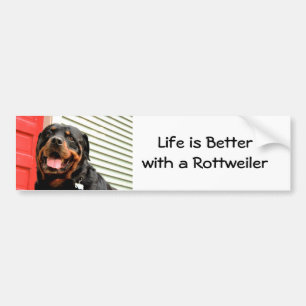 Rottweiler Love Bumpersticker