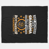 Rottweiler lover oma beste cadeau idee rottweiler fleece deken (Voorkant (Horizontaal))