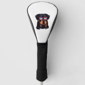 Rottweiler Lovers Gifts Golfheadcover (Voorkant)
