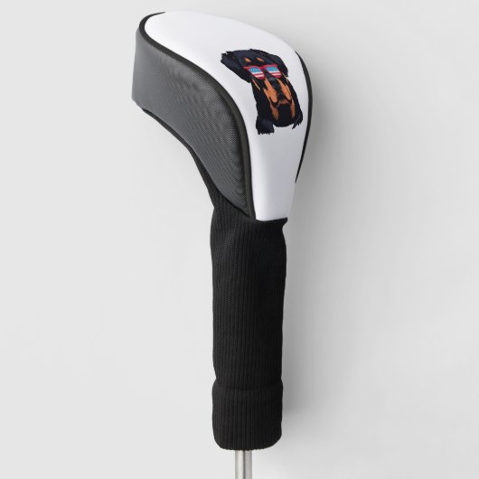 Rottweiler Lovers Gifts Golfheadcover (Schuin)