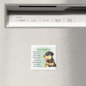 Rottweiler Lovers Gifts Magneet (Insitu (Vaatwasser))