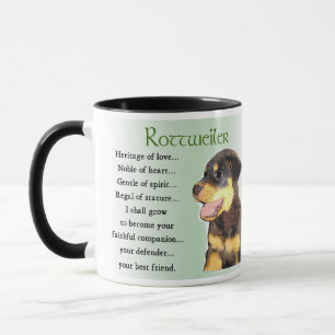 Rottweiler Lovers Gifts Mok