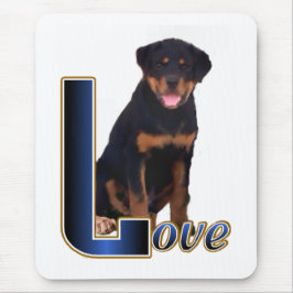 Rottweiler Lovers Gifts Muismat