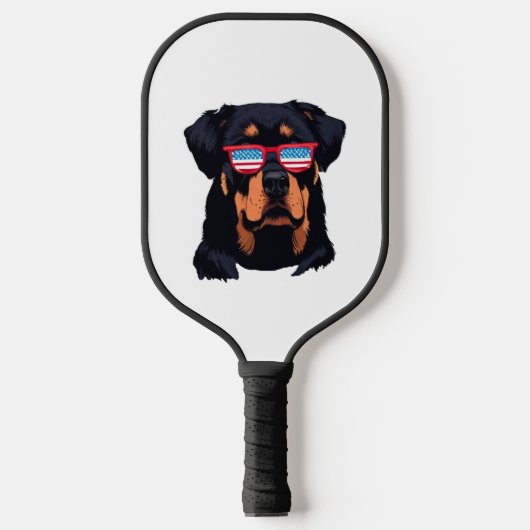 Rottweiler Lovers Gifts Pickleball Paddle (Voorkant)