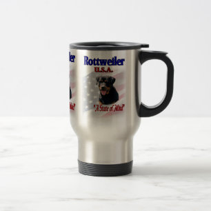 Rottweiler Lovers Gifts Reisbeker