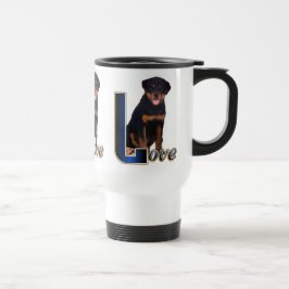 Rottweiler Lovers Gifts Reisbeker