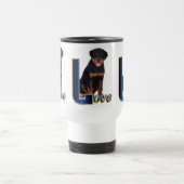 Rottweiler Lovers Gifts Reisbeker (Center)