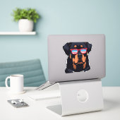 Rottweiler Lovers Gifts Sticker (Laptop op bureau)