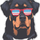 Rottweiler Lovers Gifts Sticker (Voorkant)