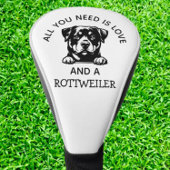  Rottweiler-Loving Golfers Golfheadcover
