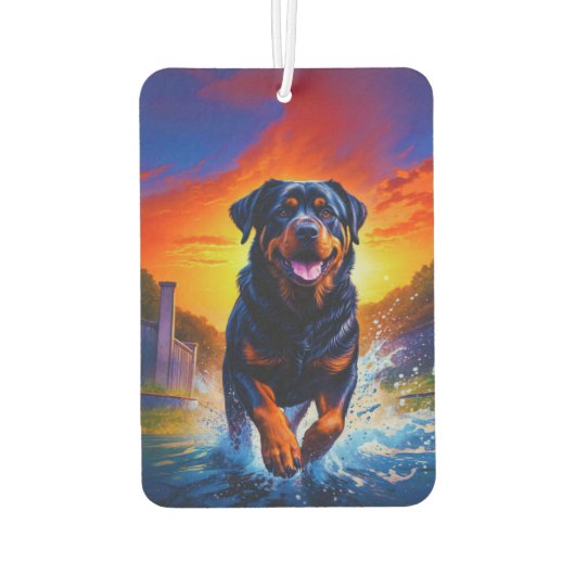 Rottweiler Luchtverfrisser (Achterkant)