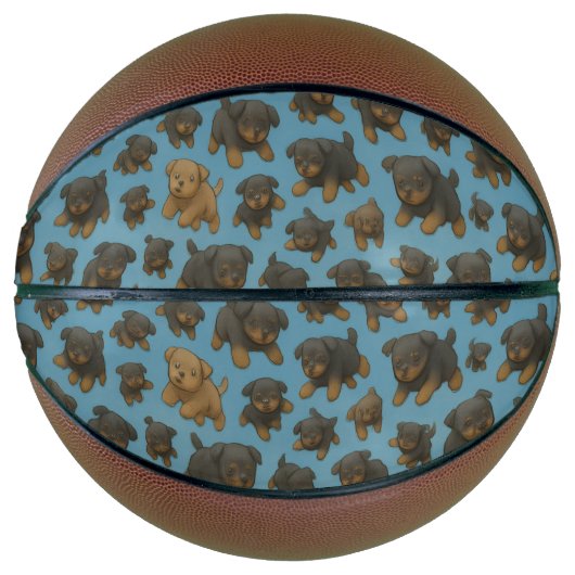 Rottweiler Madness Basketbal (Voorkant)