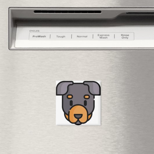 Rottweiler Magneet (Insitu (Vaatwasser))