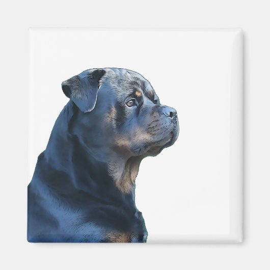 Rottweiler Magneet (Voorkant)
