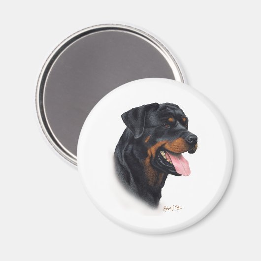 Rottweiler Magneet (Voorkant / Achterkant)