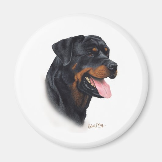 Rottweiler Magneet (Voorkant)