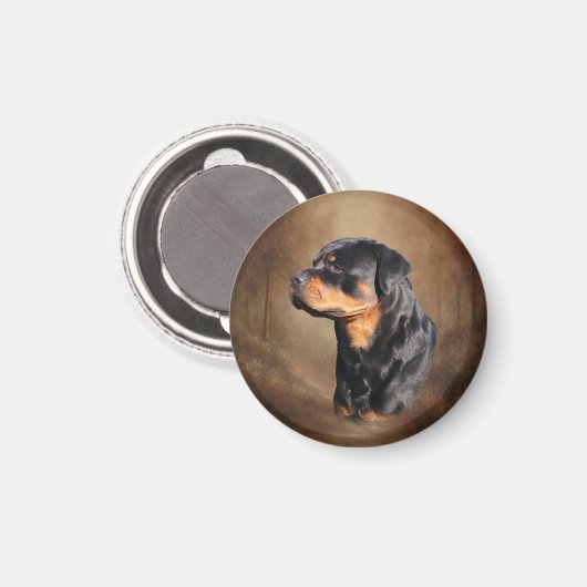 Rottweiler Magneet (Voorkant / Achterkant)
