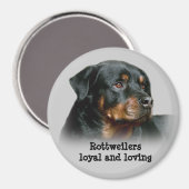 Rottweiler Magnet (Voorkant / Achterkant)