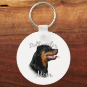 Rottweiler mam 2 sleutelhanger (Achterkant)
