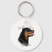 Rottweiler mam 2 sleutelhanger (Voorkant)