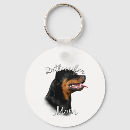 Rottweiler mam 2 sleutelhanger (Achterkant)