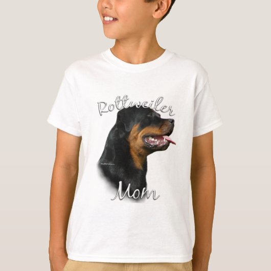 Rottweiler mam 2 t-shirt (Voorkant)