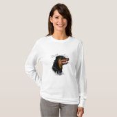 Rottweiler mam 2 t-shirt (Voorkant volledig)