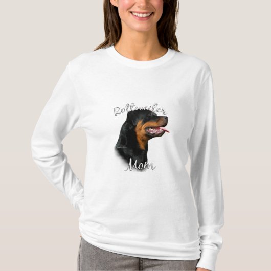 Rottweiler mam 2 t-shirt (Voorkant)