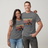 Rottweiler Mam Bandana Match Moederdag T-shirt (Unisex)