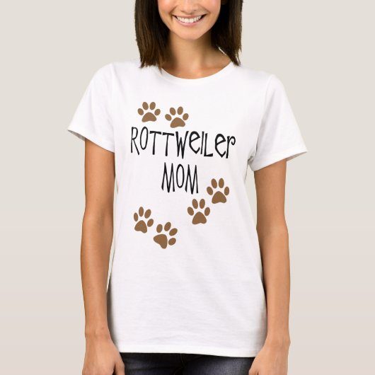 Rottweiler Mam T-shirt (Voorkant)