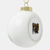 Rottweiler Mama Keramische Bal Ornament (Links)