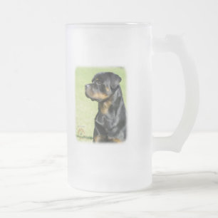 Rottweiler Matglas Bierpul