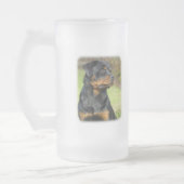 Rottweiler Matglas Bierpul (Links)