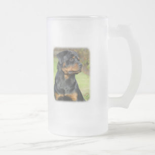 Rottweiler Matglas Bierpul