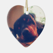 Rottweiler Memories Keramisch Ornament (Rechts)