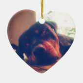 Rottweiler Memories Keramisch Ornament (Voorkant)