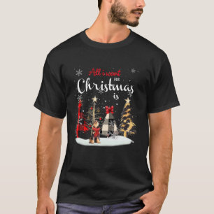 Rottweiler Merry Kerstmis Alle rottweiler wil T-shirt