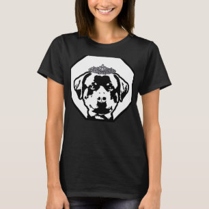 Rottweiler met Hondenras van Tiara Cute Princess T-shirt