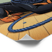 Rottweiler met Speelgoed-Poster Poster (Hoek)