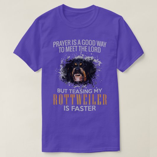 Rottweiler Metzgerhund (14) T-shirt (Design voorkant)