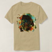 Rottweiler Metzgerhund Digital Art 3 T-shirt (Design voorkant)