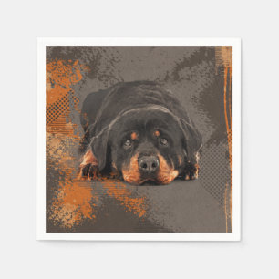 Rottweiler - Metzgerhund Digital Art Servet
