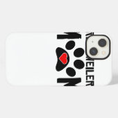 Rottweiler Moeder iPhone Hoesje (Achterkant horizontaal)