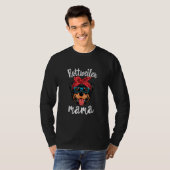 rottweiler Moeder puppy mam T-shirt (Voorkant volledig)