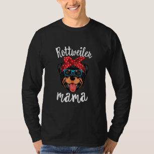 rottweiler Moeder puppy mam T-shirt