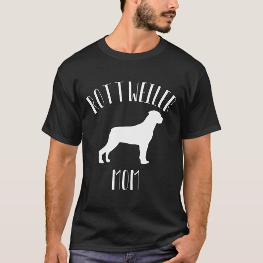 Rottweiler Moeder Rottweiler Shirt (Voorkant)
