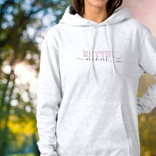 Rottweiler Moeder Varsity Script Opgericht Hoodie