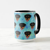 Rottweiler mok (Voorkant rechts)