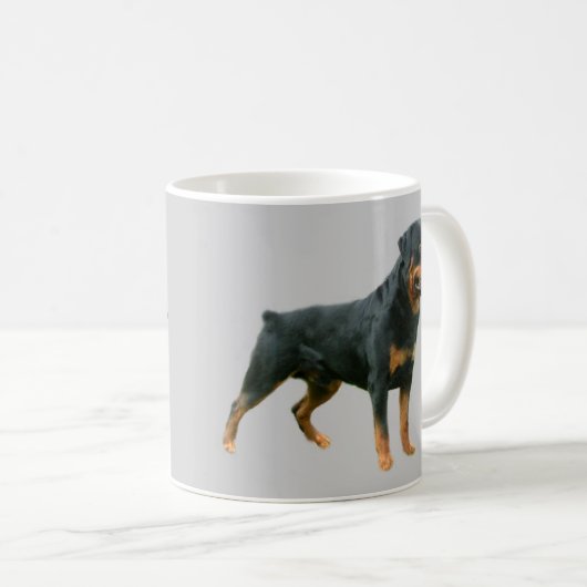 Rottweiler-Mok Koffiemok (Voorkant rechts)