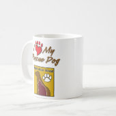 Rottweiler-Mok Koffiemok (Voorkant links)